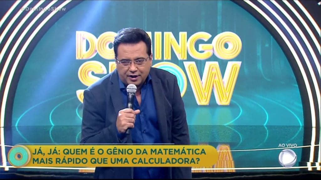 Domingo Show fracassa em novo formato e é derrotado pelo SBT; confira a audiência