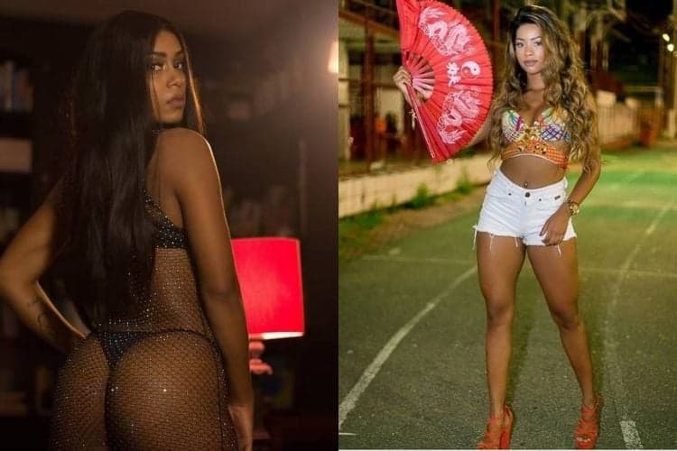 MC Rebecca e Isabelly teria namorado Ludmilla (à dir)/Reprodução Instagram MC Rebecca e Isabelly teria namorado Ludmilla (à dir)/Reprodução Instagram