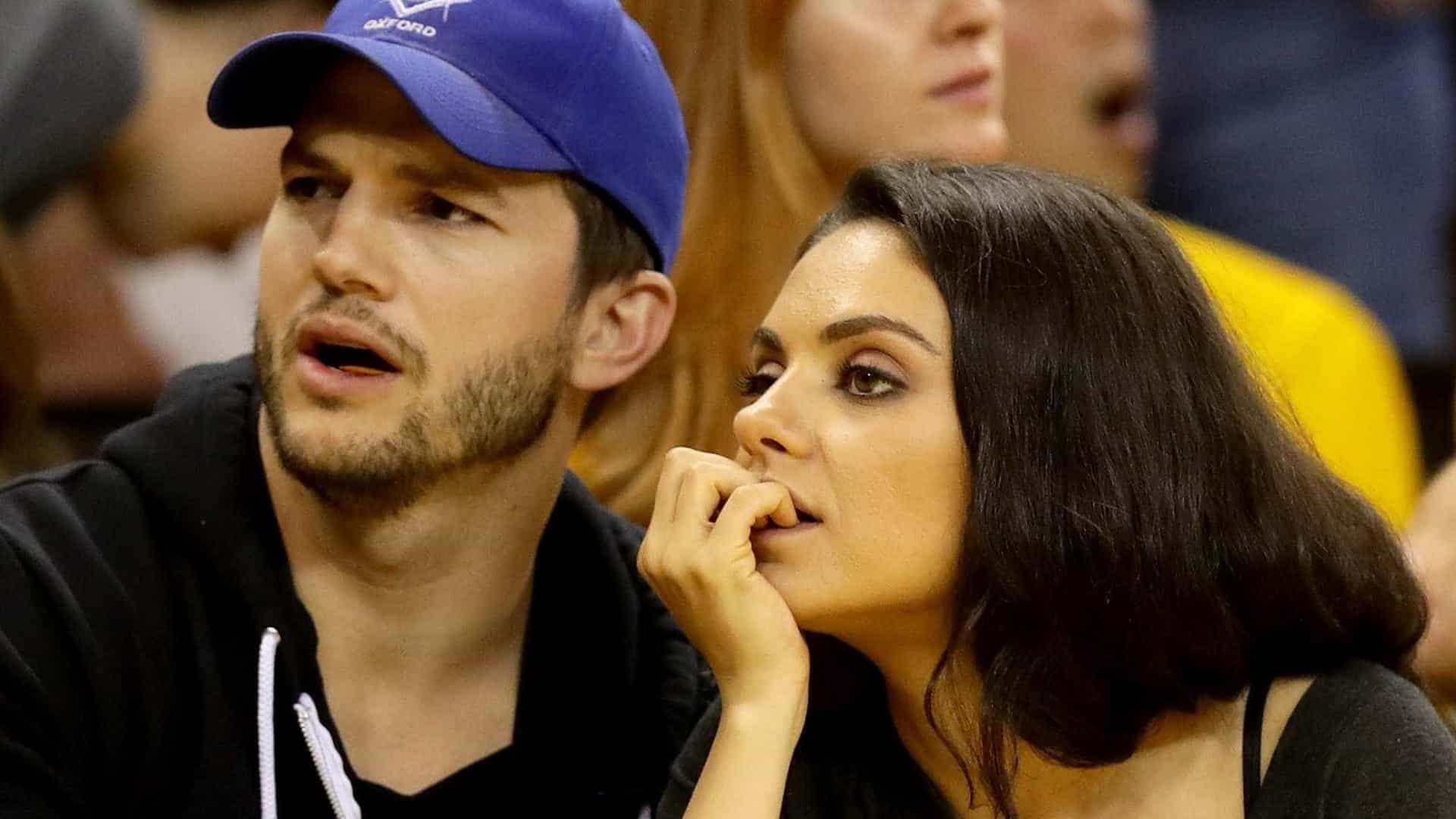 Separação de Ashton Kutcher e Mila Kunis (Foto: Reprodução) Separação de Ashton Kutcher e Mila Kunis (Foto: Reprodução)