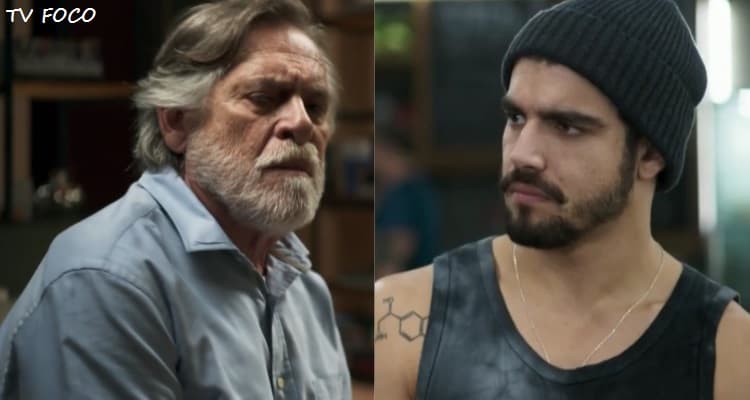 A Dona do Pedaço: Rock fica horrorizado ao descobrir segredo sórdido de Otávio e Vivi surtará