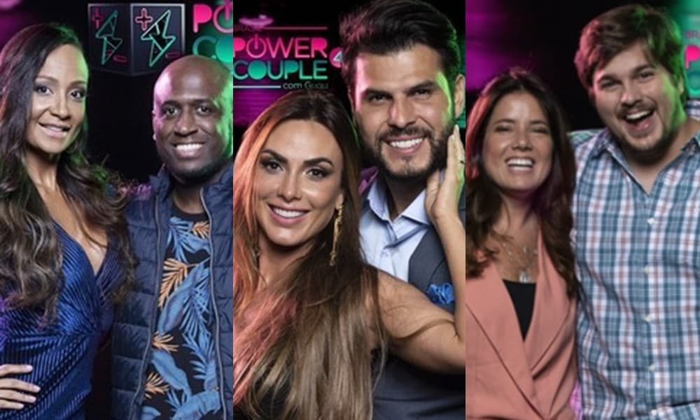 Power Couple Brasil 4: André e Drika Marinho; Nicole Bahls e Bimbi e Lucas e Camila estão na D.R; quem deve ser eliminado?