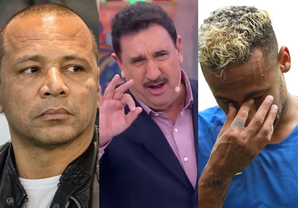 Ratinho chama pai de Neymar para a briga, entra na polêmica envolvendo o jogador e Najila Trindade e dispara: "Uma hora você ia levar uma porrada"
