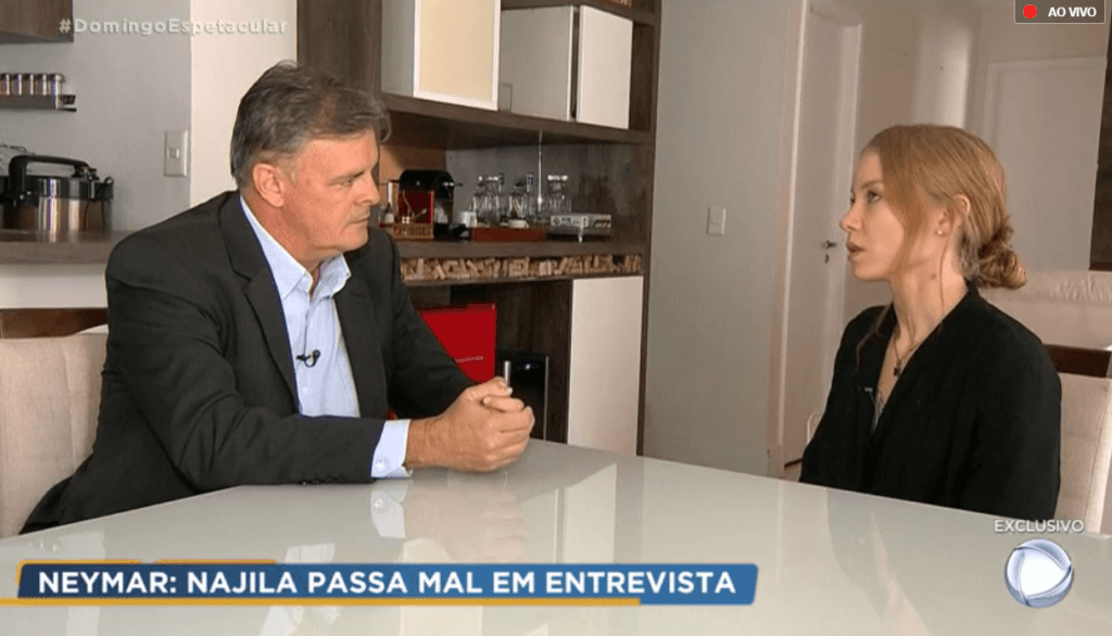 Najila Trindade tem atitude frustrante com equipe da Record, o que ela fez é exposto e todo mundo fica sem acreditar