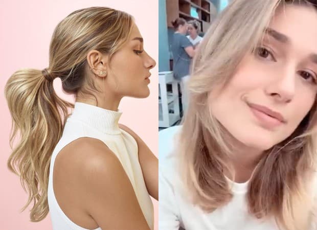 Sasha Meneghel mudou o cabelo e apareceu ainda mais loira (Foto: Reprodução) Sasha Meneghel mudou o cabelo e apareceu ainda mais loira (Foto: Reprodução)