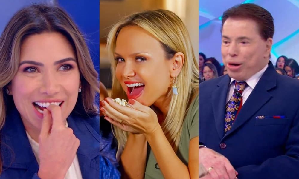 Patricia Abravanel questiona alto salário de Eliana no SBT e toma bronca de Silvio Santos
