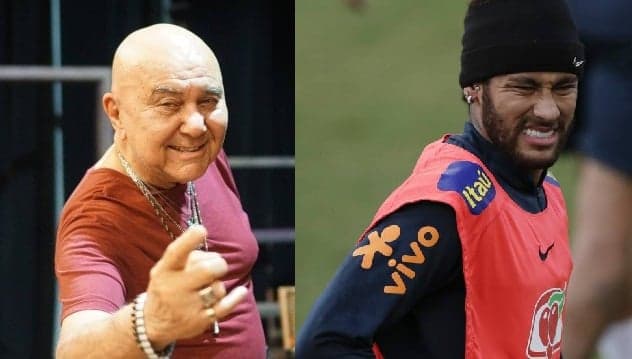 Ator Roberto Guilherme relembra carreira no futebol e detona Neymar: 'No meu tempo esse presepeiro não ficava nem no banco'