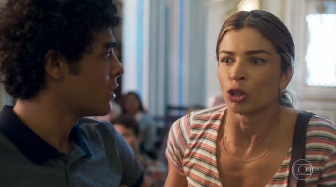 Paloma (Grazi Massafera) em cena na novela Bom Sucesso, da Globo. (Foto: Reprodução)