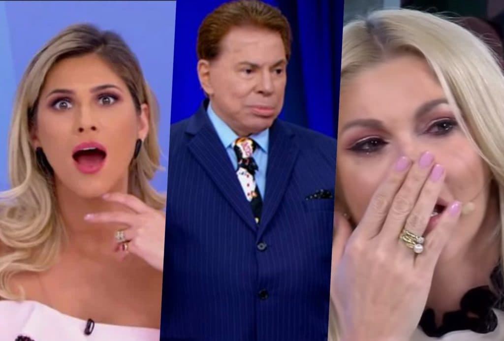 Silvio Santos põe Lívia na parede após Val Marchiori ser chamada de prostituta
