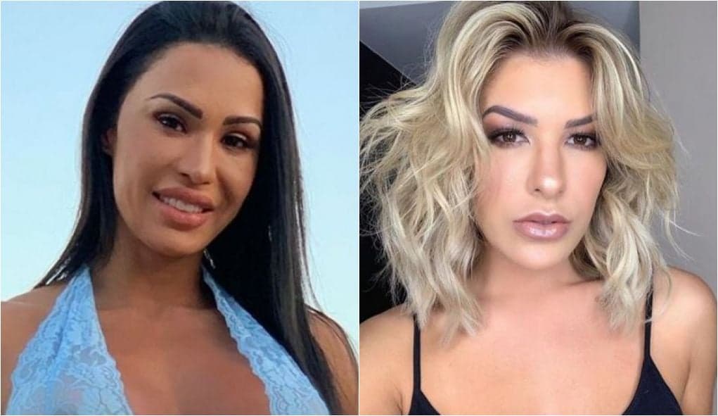 Gracyanne Barbosa esmaga bicicleta com o bumbum e Lonena Improta revela responsável por separação
