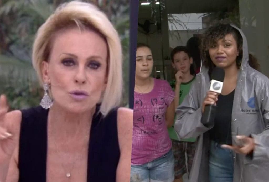Ana Maria Braga convoca repórter, que tem atitude grosseira e inacreditável ao vivo: "Desculpa"