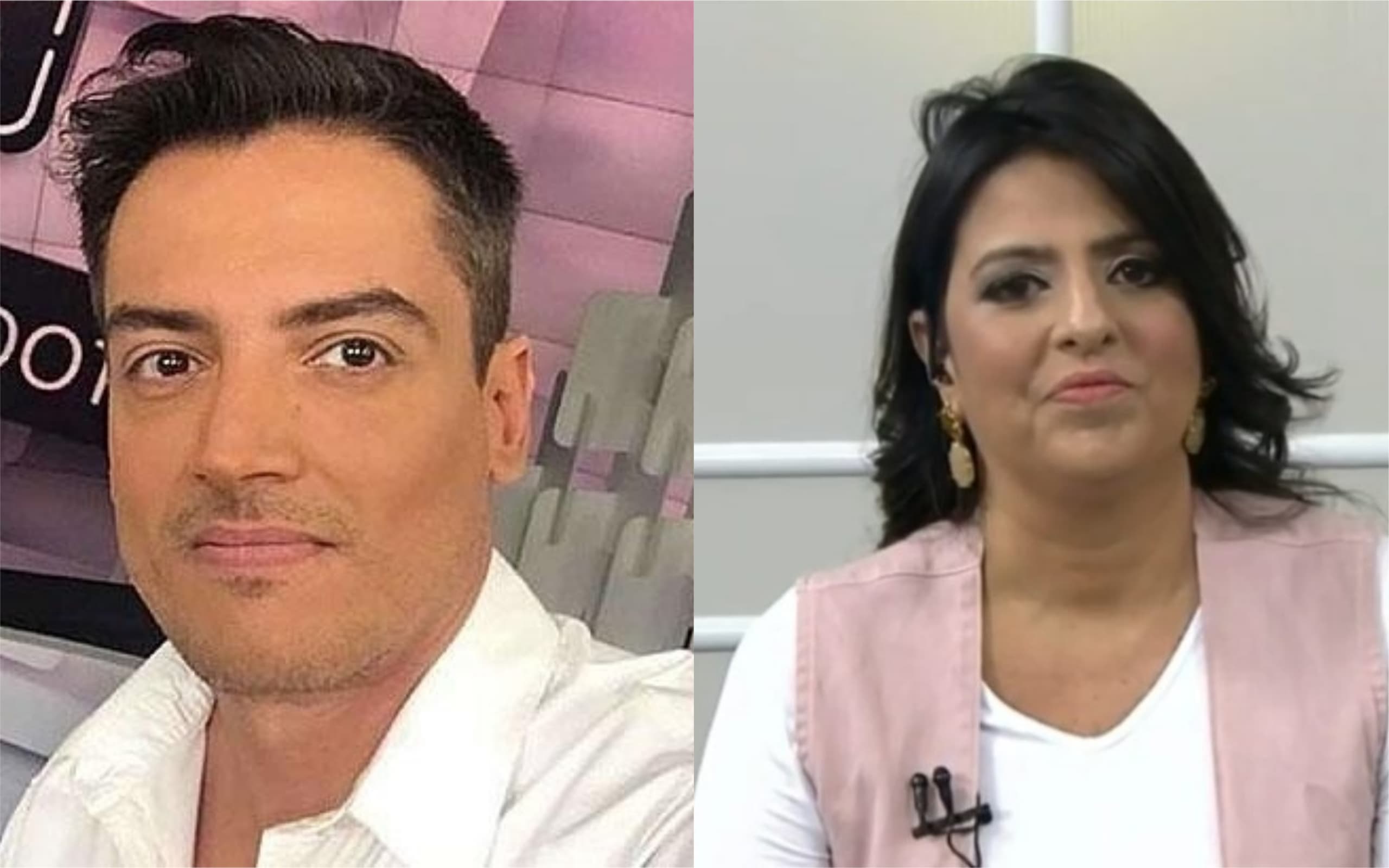 O jornalista e apresentador Leo Dias abriu o jogo sobre suposta rivalidade com Fábia Oliveira (Foto: Divulgação / TV Foco) O jornalista e apresentador Leo Dias abriu o jogo sobre suposta rivalidade com Fábia Oliveira (Foto: Divulgação / TV Foco)