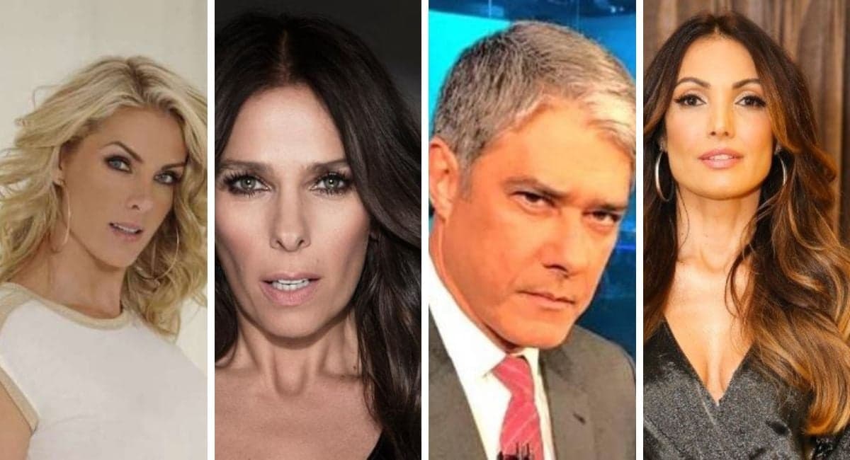 Brigas entre apresentadores que você não fazia ideia: Adriane Galisteu e Ana Hickmann, Geraldo Luiz e Rodrigo Faro, William Bonner e Patrícia Poeta Brigas entre apresentadores que você não fazia ideia: Adriane Galisteu e Ana Hickmann, Geraldo Luiz e Rodrigo Faro, William Bonner e Patrícia Poeta