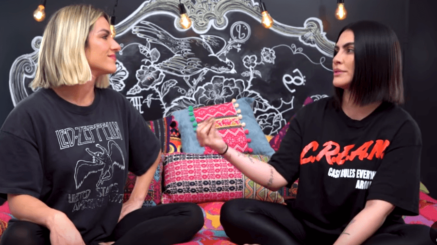 Giovanna Ewbank e Cleo Pires (Foto: Reprodução/YouTube) Giovanna Ewbank e Cleo Pires (Foto: Reprodução/YouTube)
