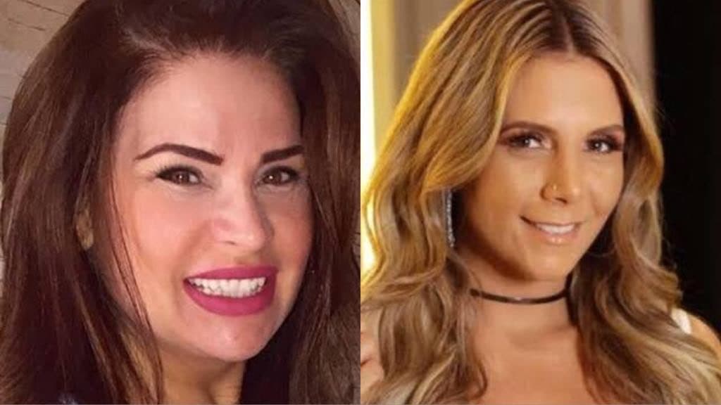 Solange Gomes acusa Carla Perez de susto que resultou no parto prematuro da sua filha