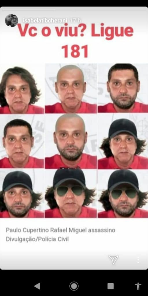 Fotos com possíveis aparência de Paulo Cupertino atualmente (Foto: Reprodução/ Instagram)