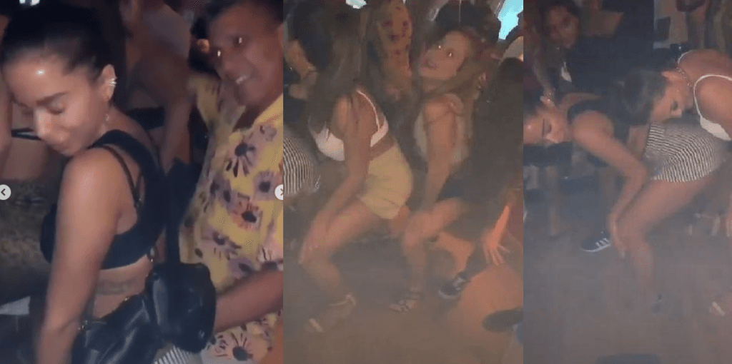 Anitta e Marina Ruy Barbosa caem na balada juntas e "quebram tudo": 'Hoje tem'