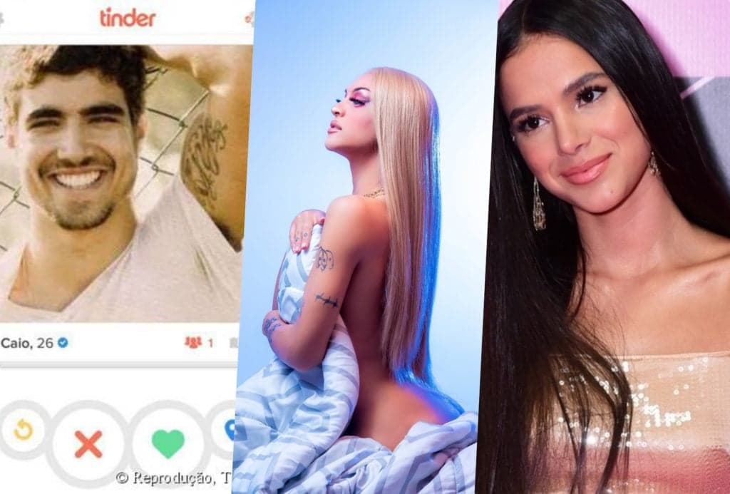 Bruna Marquezine, Caio Castro e Pabllo Vittar são pegos em aplicativo de sexo e perfis são escancarados