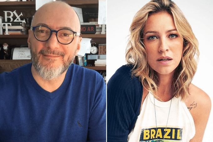 Luana Piovani rebate comentários de Britto Jr e parte para cima do apresentador e faz exigência