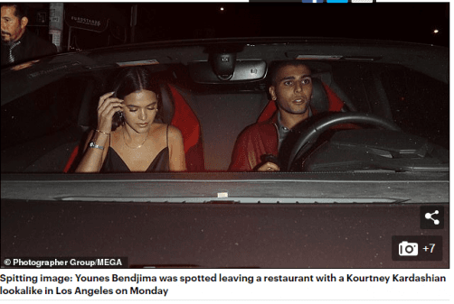 Bruna Marquezine passa a perna em Kardashian e é flagrada com ex de socialite Foto: Reprodução