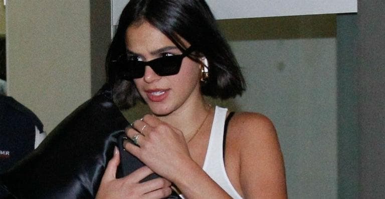 Bruna Marquezine causa tumulto e confusão ao chegar em aeroporto e tem reação espantosa