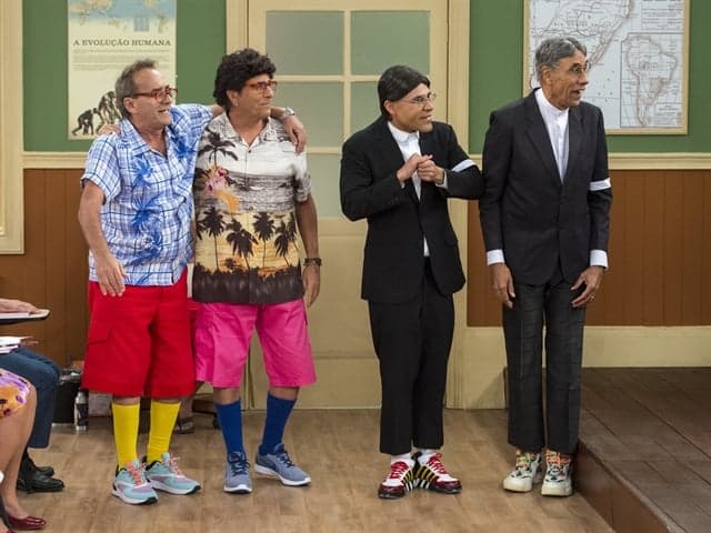 Globo traz ex-atores da Escolinha de volta e faz encontro entre gerações