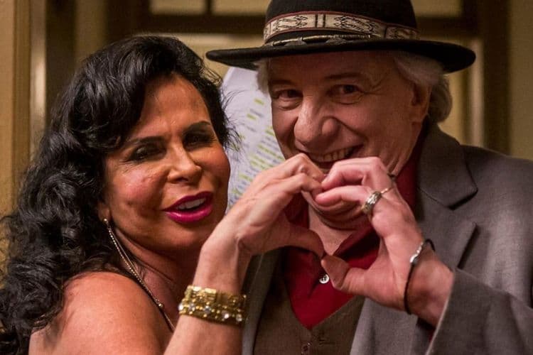 Gretchen e Marco Nanini em A Dona do Pedaço (Foto: Reprodução/ Globo)