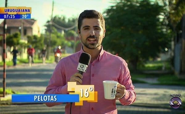 Repórter da Globo leva golpe ao vivo e deixa telespectadores desesperados