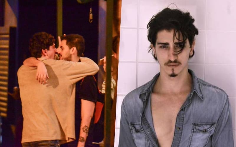 Johnny Massaro, famoso ator da Globo é flagrado aos beijos com homem no Rio de Janeiro