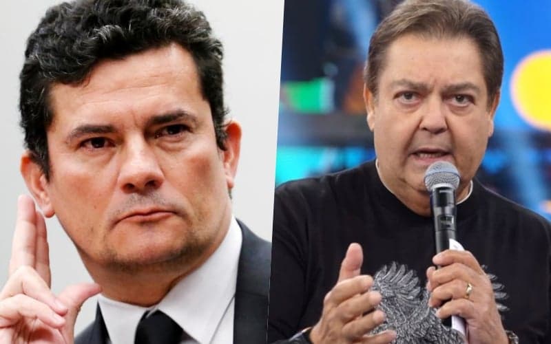 Diálogos entre Faustão e Sérgio Moro são divulgados por veículos de comunicação