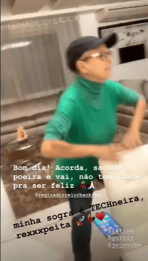 Noiva de Latino, Jéssica Rodrigues, zomba de sogra nas redes sociais (Foto: reprodução)