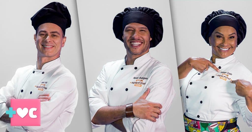 João Vitti, Nando Rodrigues e Solange Couto estão na final do Super Chef Celebridades do Mais Você
