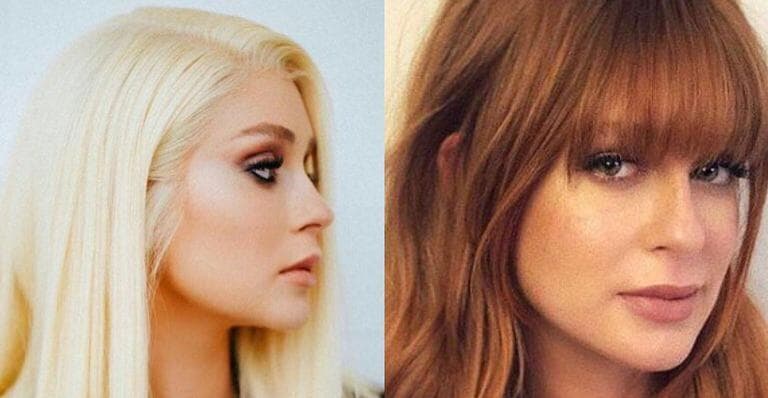 Marina Ruy Barbosa é colocada contra parede sobre cabelo platinado e prova mudança radical