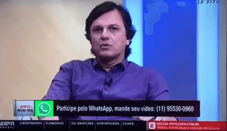 Apresentador se revolta com telespectador e vira piada nas redes: 'Corre que o Mauro Sérgio está p*to'