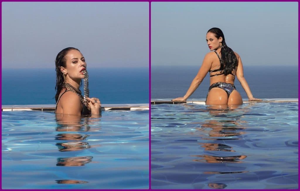 Paolla Oliveira, de A Dona do Pedaço, surge só de biquíni e leva público ao delírio ao exibir corpo perfeito