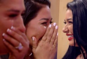 Simone e Simaria se debulharam em lágrimas no Tamanho Família da Globo (Foto reprodução)