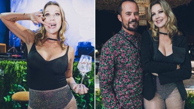 Luana Piovani passa Pedro Scooby pra trás e revive amor arrebatador com Paulinho Vilhena: "lindo reencontro"