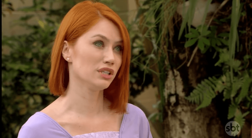 Sophie em cena na novela As Aventuras de Poliana, do SBT. (Foto: Reprodução) Sophie em cena na novela As Aventuras de Poliana, do SBT. (Foto: Reprodução)