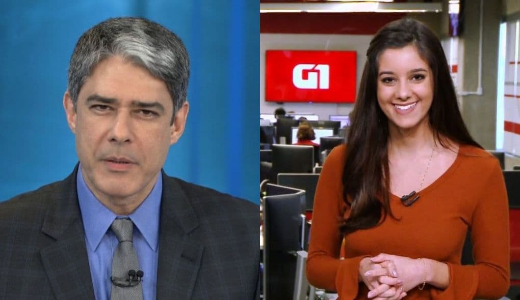 William Bonner tem sobrinha trabalhando em noticiário da Globo junto com Fátima Bernardes