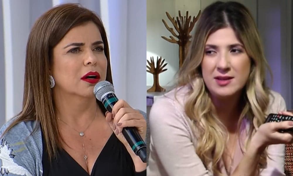 Mara Maravilha detona trabalho de Dani Calabresa ao vivo no SBT e dispara: "Não sou fã e não consegue me tirar uma risada"