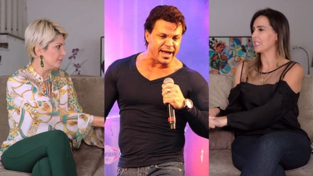 Antonia Fontenelle tem crise de choro ao ver Eduardo Costa com a ex e cantor toma atitude drástica