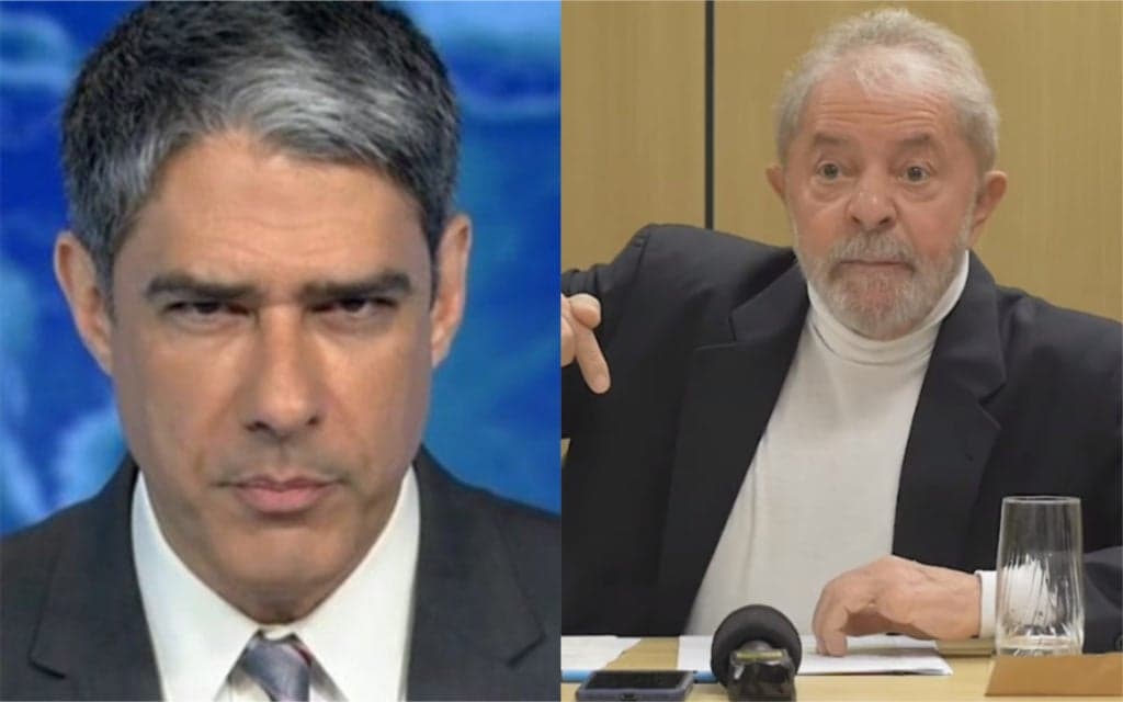 William Bonner revolta Lula de dentro da cadeia que manda recado e pede retratação pública