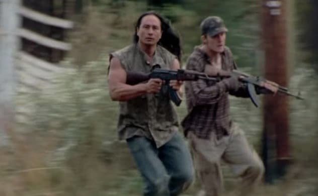 O ator Dango Nguyen em cena de The Walking Dead (Foto: Reprodução) O ator Dango Nguyen em cena de The Walking Dead (Foto: Reprodução)