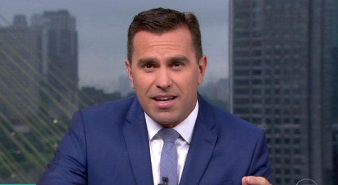 Bocardi engana colegas da Globo, admite que Rodrigo é "nome artístico" e incendeia Bom Dia SP: "Afranildo?"