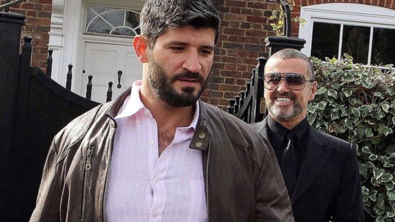Fadi Fawaz e George Michael (Foto: Reprodução/YouTube) Fadi Fawaz e George Michael (Foto: Reprodução/YouTube)