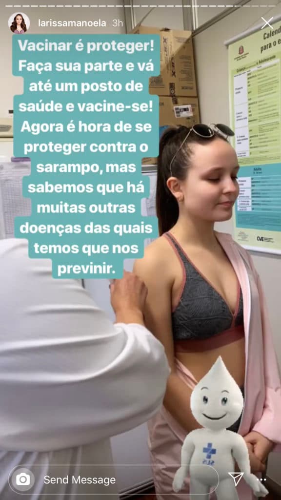 Larissa Manoela (Reprodução/Instagram) Larissa Manoela (Reprodução/Instagram)