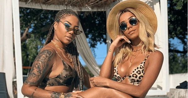 A cantora Ludmilla e Brunna Gonçalves voltaram a ser atacadas (Foto: Reprodução)