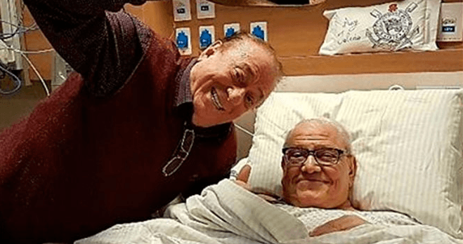 Ary Toledo, em estado crítico, tem melhora sobrenatural com visita de Raul Gil: "Um milagre"