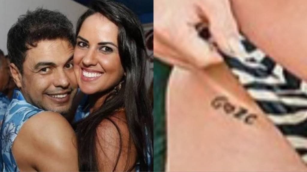 Noiva de Zezé Di Camargo, Graciele Lacerda, faz tatuagem íntima e intriga seguidores