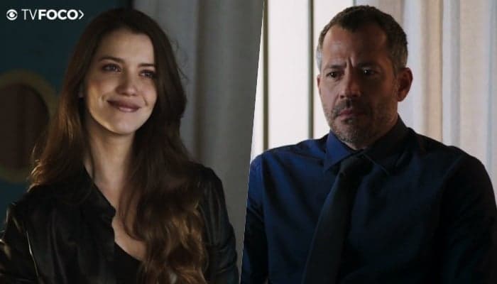 Fabiana (Nathalia Dill) sofrerá vingança de Agno (Malvino Salvador) em A Dona do Pedaço (Foto: Reprodução/Globo)