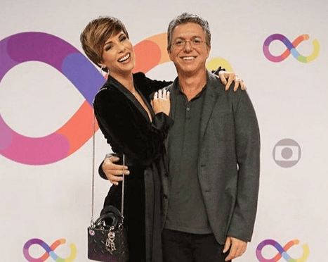 Ana Furtado faz declaração emocionada para Boninho: 'Amor da minha vida'